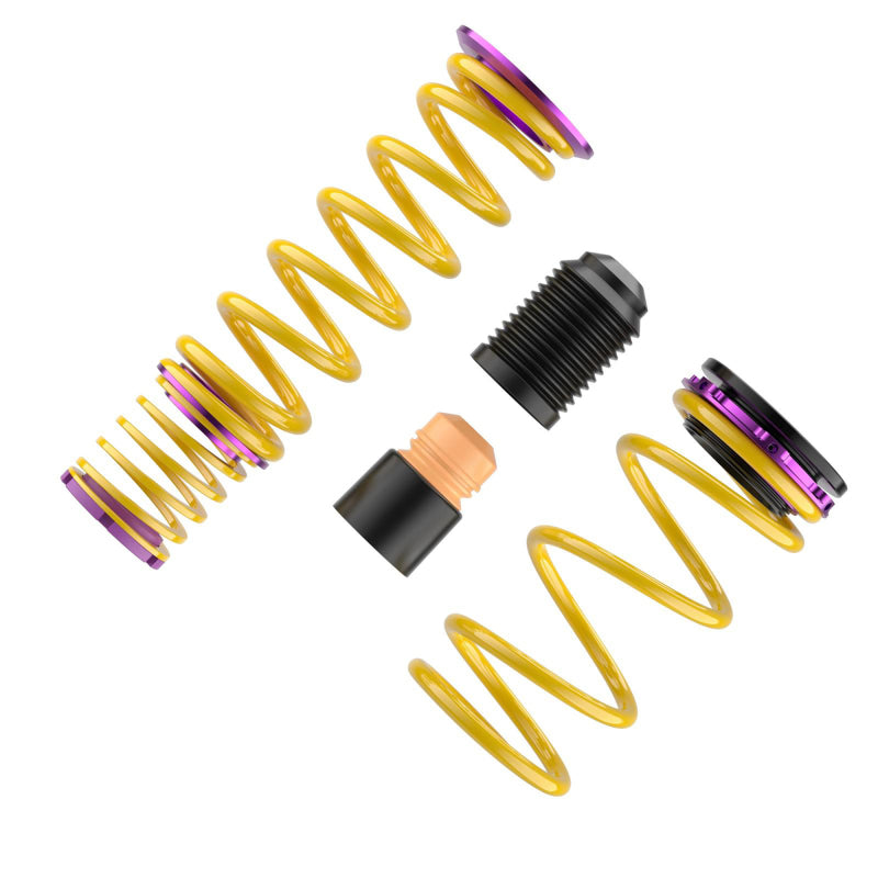 KW 2020+ Chevrolet Corvette C8 (w/ Electronic Dampers & OE Noselift) Height Adjustable Spring Kit - 25361034
