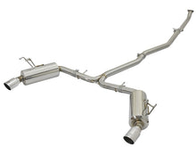 Load image into Gallery viewer, aFe POWER Takeda 16-17 Honda Civic I4-1.5L (t) 2.25-2.5in 304 SS CB Dual-Exit Exhaust Polish Tip - 49-36615-P