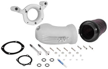 Load image into Gallery viewer, K&amp;N 08-17 Harley-Davidson Touring Models Performance Air Intake System Silver - 57-1134S