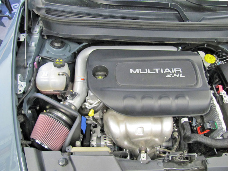 K&N 14-15 Jeep Cherokee 2.4L L4 High Flow Performance Intake Kit - 77-1570KS