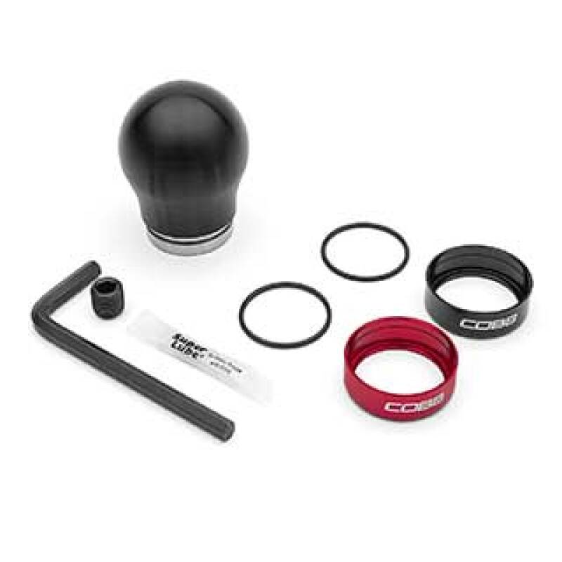 COBB 04-23 Volkswagen Golf GTI / 14-24 Volkswagen Golf R Weighted Shift Knob - Black - 2V1360-BK