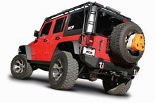 Load image into Gallery viewer, Borla 12-14 Jeep Wrangler JK 2/4Dr Rr Section ATAK Single Square Rlld Angle-Cut Black Chrome Exhaust - 11860BC