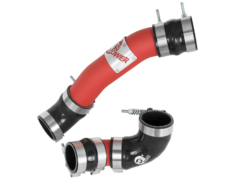 aFe Bladerunner Intercooler Tube Hot/Cold - Red 2017 Honda Civic Type R L4-2.0L (t) - 46-20324-R