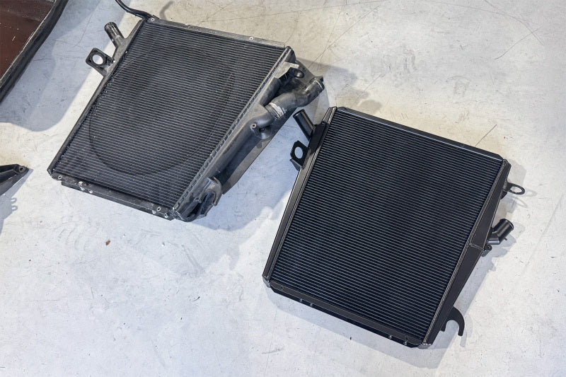 CSF 09-15 Ferrari 458 High Performance All Aluminum Radiator - Left - 7251