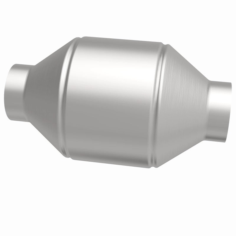 MagnaFlow Conv Univ 2.25in Inlet/Outlet Center/Center Round 3in Body L x 5in W x 8.75in Overall L - 51655
