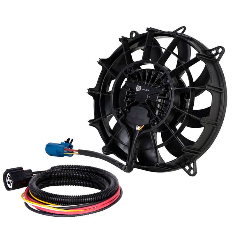 SPAL 300W 10in Flush Mount Brushless Fan w/Jumper Harness - 30107089-PKG