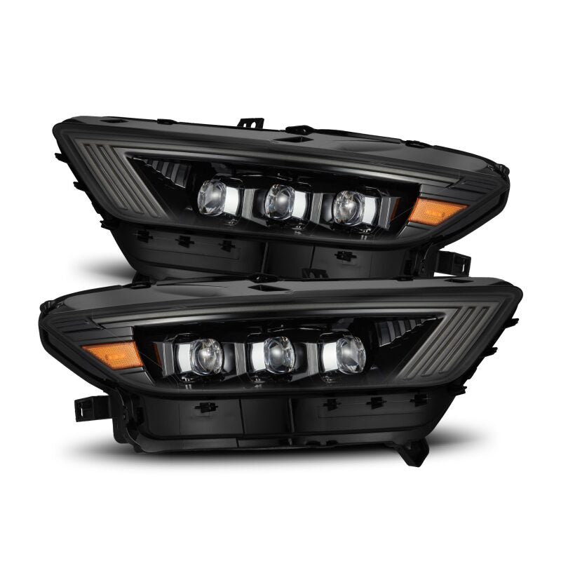 AlphaRex 15-17 Ford Mustang NOVA LED Proj HL Alpha-Black w/Activ Light/Seq. Signal + Switchback DRL - 880114