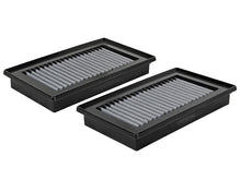 Load image into Gallery viewer, aFe Magnum FLOW Pro DRY S OE Replacement Filter (Pair) 14-19 Infiniti Q50 V6 3.5L/3.7L - 31-10273-MA