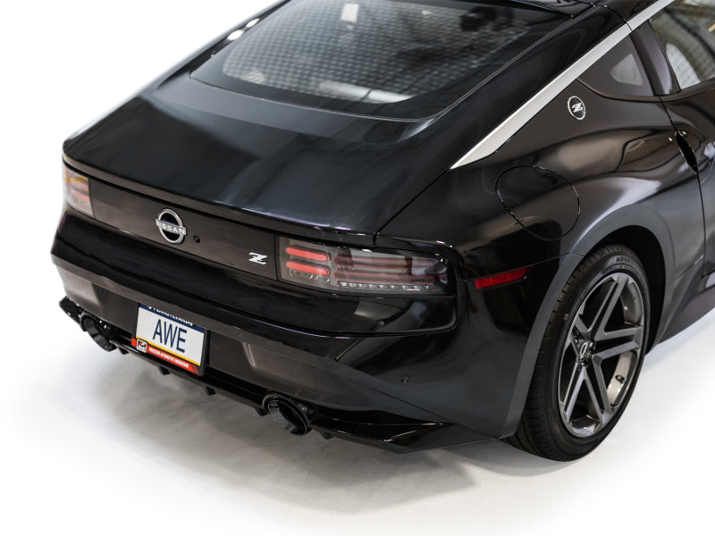 AWE Tuning 2023 Nissan Z RZ34 RWD Track Edition Cat-Back Exhaust System w/ Diamond Black Tips - 3020-33400