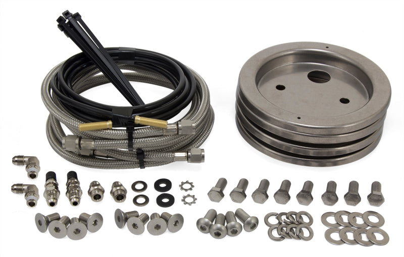 Air Lift LoadLifter 5000 Ultimate Plus Complete Stainless Steel Air Lines Upgrade Kit (Inc 4 Plates) - 52301