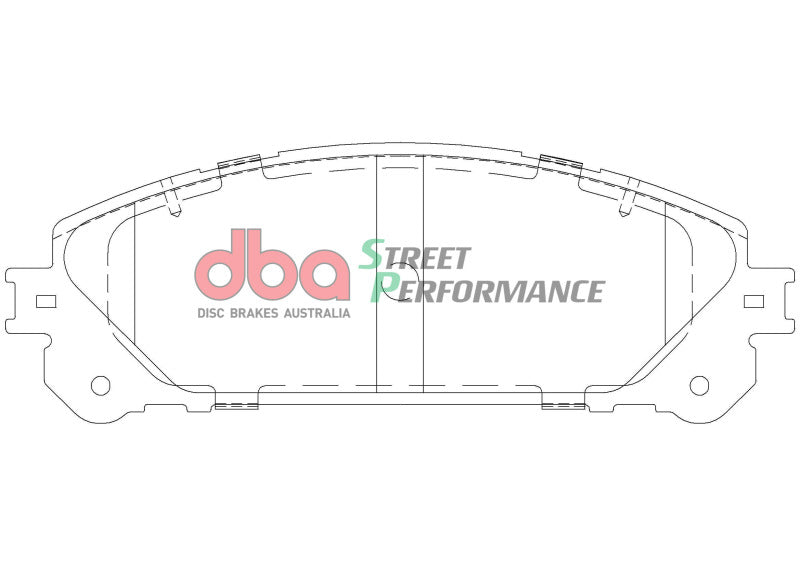 DBA 15-18 Lexus NX200t Front SP Performance Brake Pads - DB2004SP