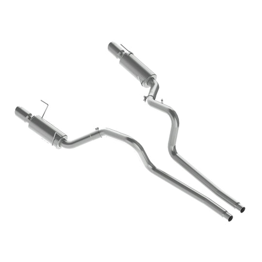 MBRP 05-09 Ford Shelby GT500 / GT Dual Split Rear Street Version 4in Tips T409 Exhaust System - S7269409