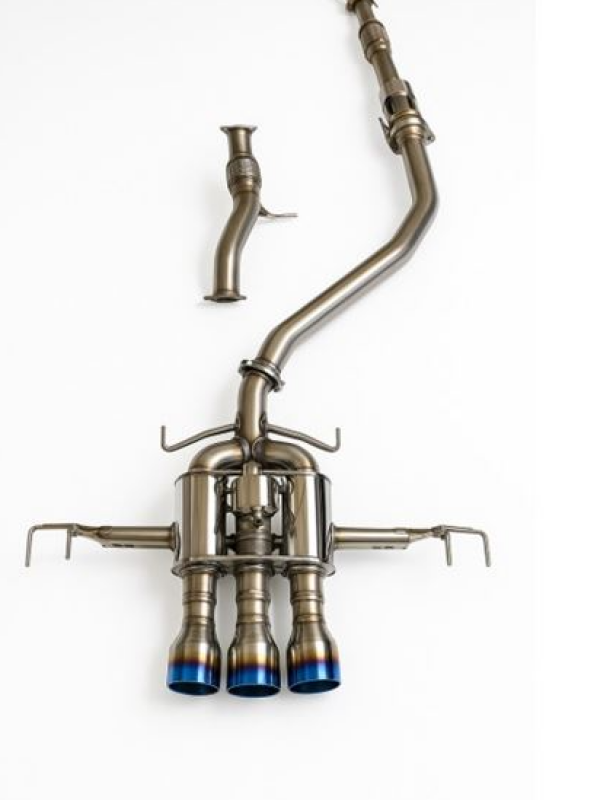Invidia 24+ Acura Integra Type-S DE5 Q300 Cat-Back Exhaust system - Single Layer Ti Tip - HS23AISFQ33STL