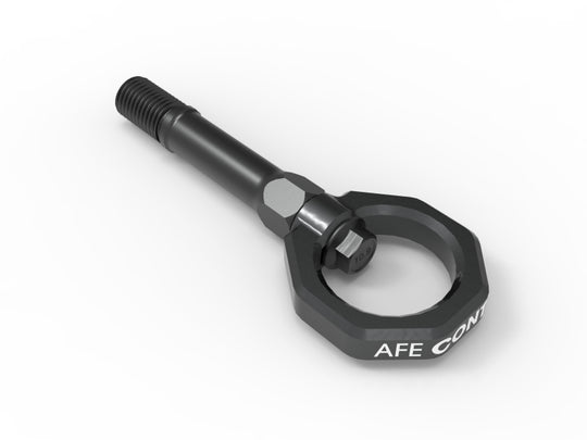 aFe CONTROL Front Tow Hook Nissan Z 23-25 V6-3.0L- Gray - 450-712001-G