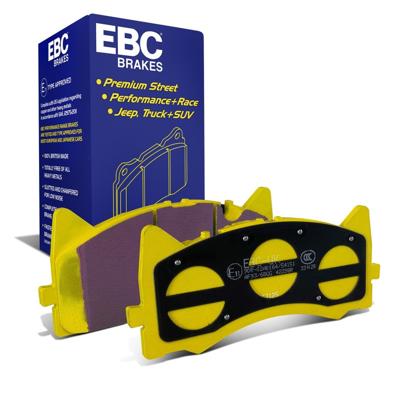 EBC 2015+ Mercedes-Benz C63 AMG (W205) 4.0L Twin Turbo Yellowstuff Front Brake Pads - DP42298R