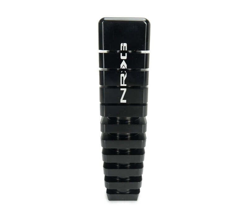 NRG Shift Knob - 20 Year Anniversary Weighted Square Heat Sink Short - Black - SK-450SQ-BKTY