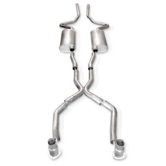 Stainless Works Chevy Chevelle Small/Big Block 1968-72 Exhaust 2.5in Stainless Dual - CV6782.5X