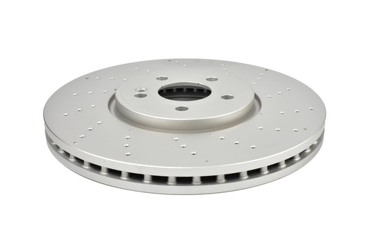 DBA 19-22 Mercedes-Benz A35 AMG Street Series OE Drilled Front Brake Rotor - DBA3788OEX