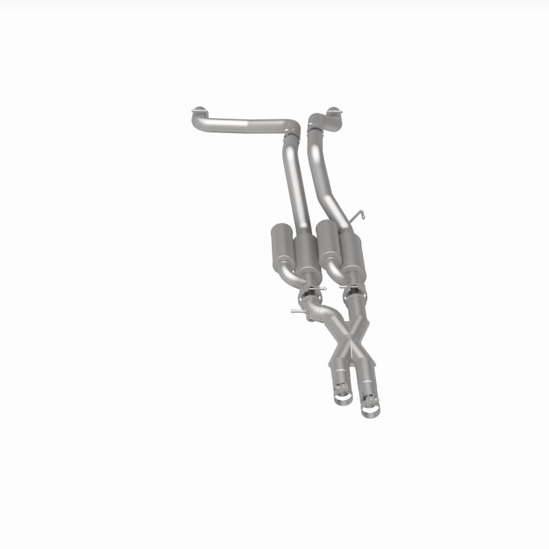 MagnaFlow Cat-Back 2021 Jeep Wrangler 6.4L Rock Crawler Series Dual Exit Stainless Exhaust - 19582