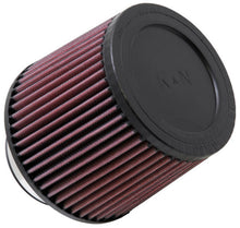 Load image into Gallery viewer, K&amp;N Filter Universal Rubber Filter 3in Flange ID 6in Base OD 5.125in Top OD 5in Height - RU-3570