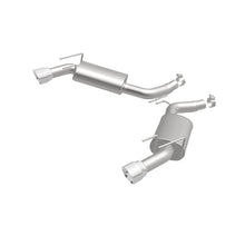 Load image into Gallery viewer, MagnaFlow Street Series Axle Back 14-15 Chevy Camaro 6.2L V8 SS Polished Dual Split Rear Exit - 19185