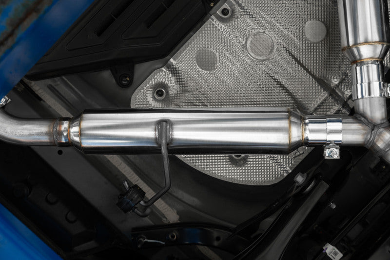 MBRP 22-24 Kia Forte GT Armor Lite AL Steel 2.5in Axle Back Exhaust w/ SS Quad Tips - S4711AL