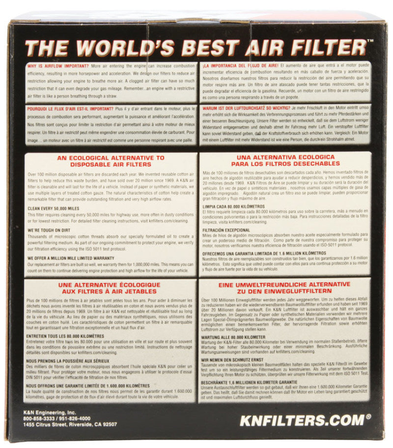 K&N Filter Universal Round Air Filter 6.25in. Outer Diameter - E-3346