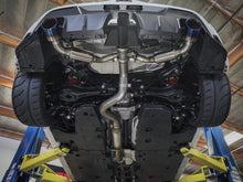 Load image into Gallery viewer, aFe 23-24 Toyota GR Corolla L3 1.6L (t) Gemini XV 3in to 2-1/2in Cat Back Exhaust w/ Blue Flame Tips - 49-36067-L