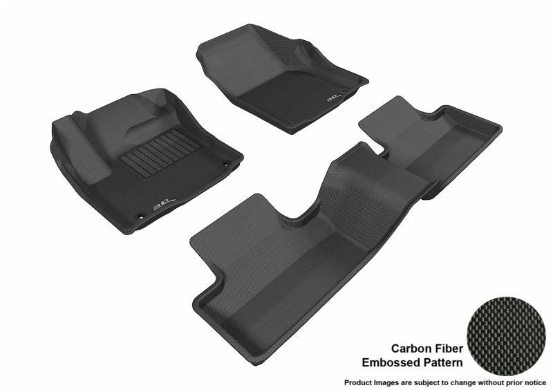 3D MAXpider 12-13 Land Rover Range Rover Evoque Kagu Black Full Set - L1LR00601509
