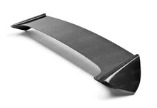Load image into Gallery viewer, Seibon 08-10 Subaru WRX/STi Hatchback OEM-style Carbon Fiber Rear Spoiler Shaved - RS0809SBIMP-STI-S