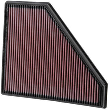 Load image into Gallery viewer, K&amp;N Replacement Panel Air Filter 12.313in OS L x 10.313in OS W x 1.188in H for 13-14 Cadillac ATS - 33-2496