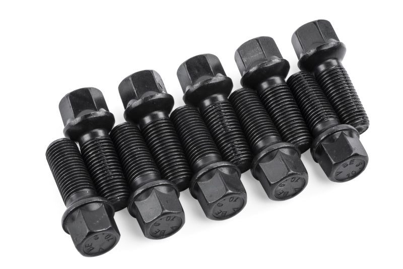 APR Lug Bolts - Use w/2-3mm Spacers - 30mm - Black (Set of 10) - MS100172
