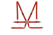 Load image into Gallery viewer, OMP Safety Harness One 2In Pull Up - Red (Fia 8853-2016) - DA0-0202-A02-061