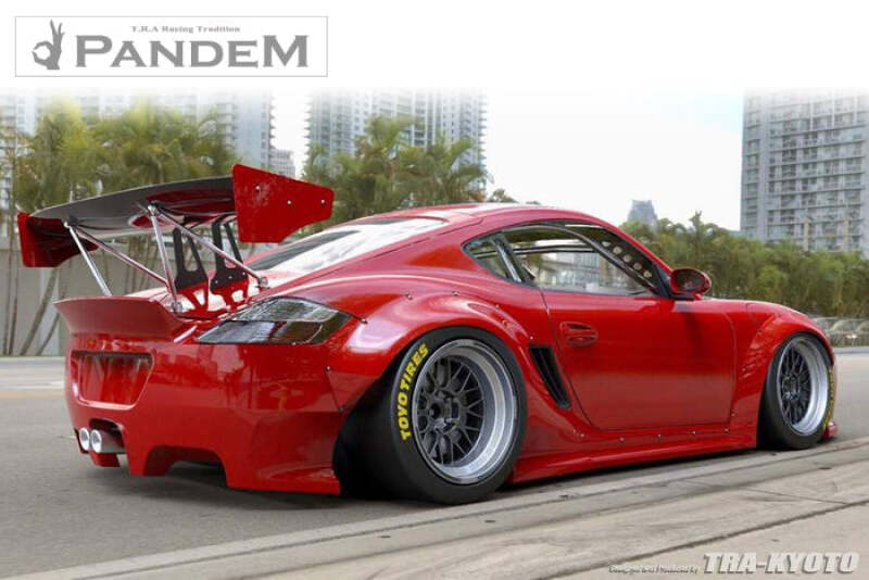 GReddy 05-08 Porsche Cayman (987.1) Rocket Bunny Full Wide-Body Aero Kit w/o Wing - 17090520