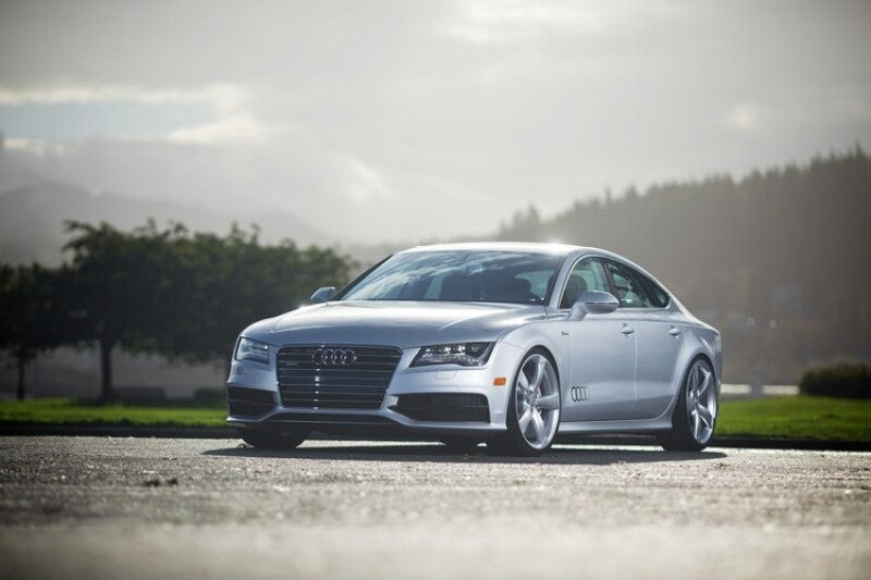 AWE Tuning Audi C7 A7 3.0T Touring Edition Exhaust - Dual Outlet Chrome Silver Tips - 3015-32070