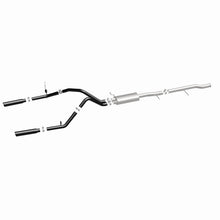 Load image into Gallery viewer, MagnaFlow SYS Cat-Back 3.5in Black Dual Split Rear Tips 10-13 Chevy Silverado / GMC Sierra 5.3L - 15362