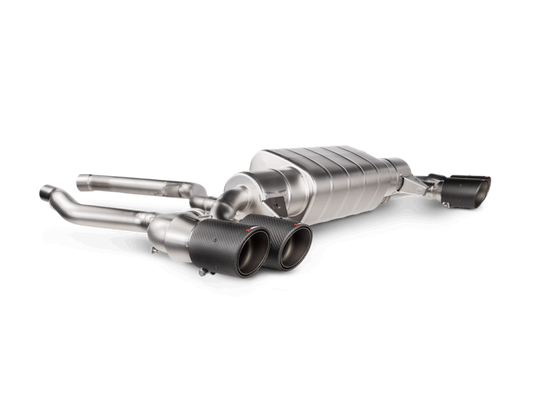 Akrapovic 20-22 BMW M340i (G20, G21) Slip-On Line (Titanium) (Requires BMW Part #18308686640) - S-BM/T/30H