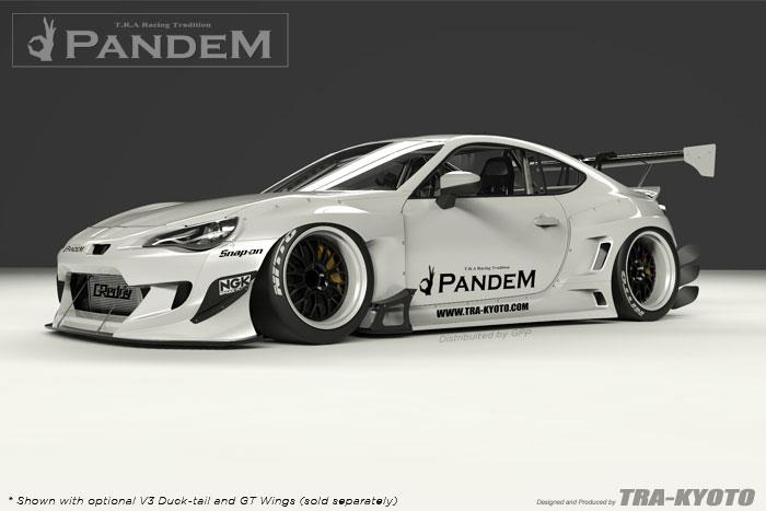 GReddy Scion FR-S Pandem Wide Body V3 Rear Diffuser - 17010276