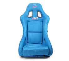 Load image into Gallery viewer, NRG FRP Bucket Seat ULTRA Edition - Medium (Blue Alcantara/Pearlized Back) - FRP-303BL-ULTRA