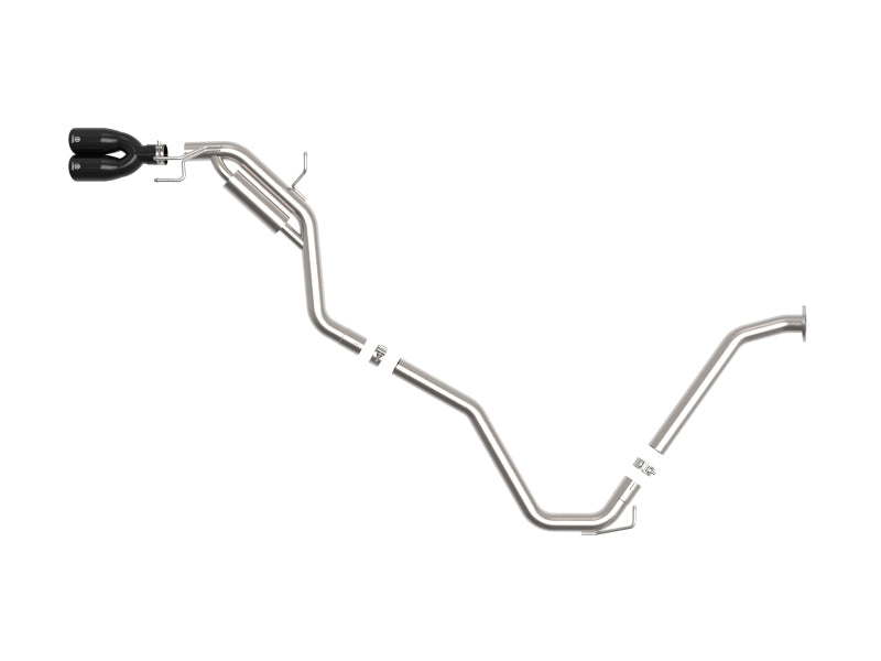 aFe 2025+ Toyota Camry L4 2.5L Takeda SS Cat-back Exhaust w/ Black Tips - 49-36087-B