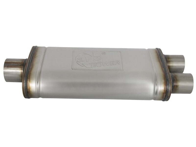 aFe Rebel 3in 409 SS Cat-Back Exhaust 2021 Ford F-150 V6 2.7L/3.5L (tt)/V8 5.0L w/ Black Tips - 49-43128-B