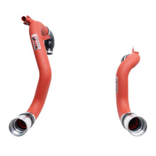 Load image into Gallery viewer, Injen 21-23 Ford Bronco L4-2.3L Turbo EcoBoost SES Intercooler Pipes Wrinkle Red - SES9300ICPWR