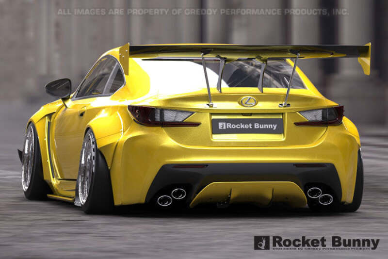 GReddy 2015+ Lexus RC-F Rocket Bunny Full Wide-Body Aero Kit w/ GT Wing - 17010251