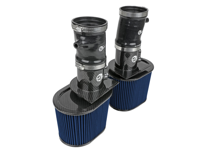 aFe 15-19 Lamborghini Huracan V10-5.2L Track Series Intake System w/ Pro 5R Filter - 57-10012R