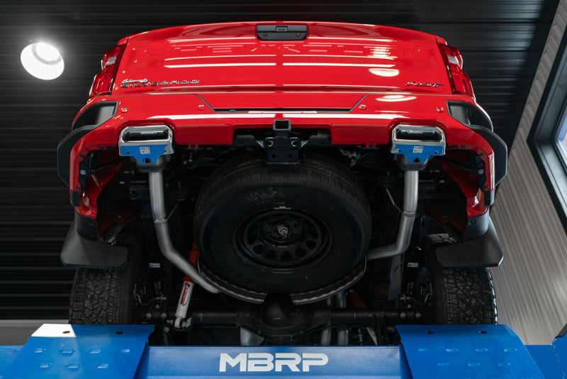 MBRP 19-Up Chevy Silverado 1500 6.2L 2.5in Catback Dual Rear Exit Aluminized - S5065AL