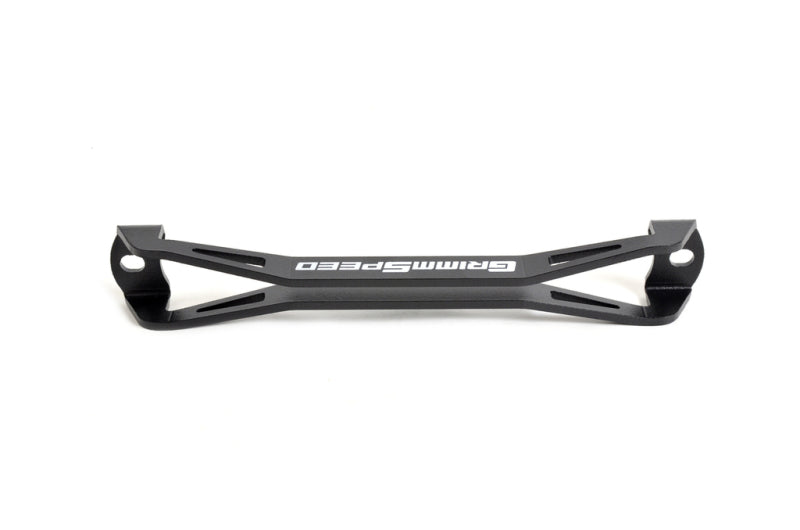 GrimmSpeed 08-18 Subaru WRX/STI Lightweight Battery Tie Down - Black - 121026