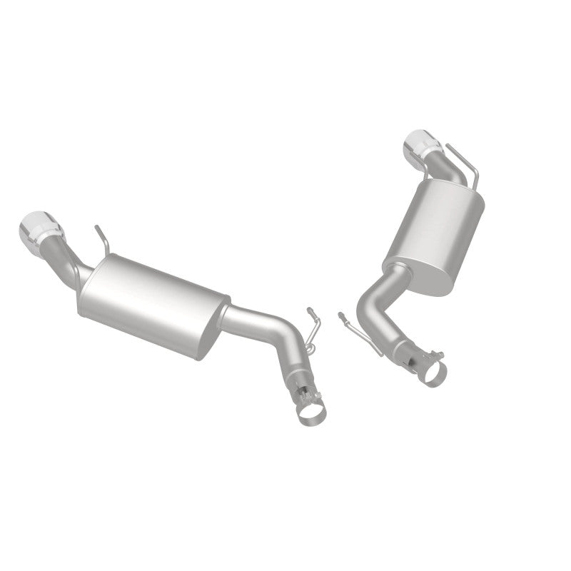 MagnaFlow Street Series Axle Back 14-15 Chevy Camaro 6.2L V8 SS Polished Dual Split Rear Exit - 19185