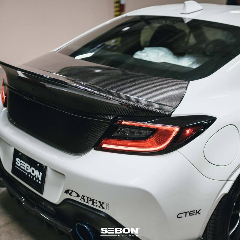 Seibon 2022+ Toyota GR86 / Subaru BRZ C-Style Carbon Fiber Trunk Lid - TL22TY86-C