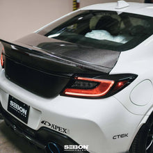Load image into Gallery viewer, Seibon 2022+ Toyota GR86 / Subaru BRZ C-Style Carbon Fiber Trunk Lid - TL22TY86-C
