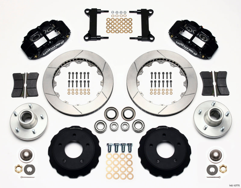 Wilwood Narrow Superlite 6R Front Hub Kit 13.06in Chevy C-10 60-87 CPP Drop Spindle - 140-10775